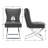 Charys Tufted Velvet Upholstered Cross Legs Parsons Dining Chair-794719951