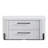 2 Drawer Nightstand - White (USB Type C)