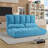 Reiland 47.24'' Upholstered Futon And Mattress-328441818