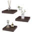 Petites tablettes flottantes pour mur