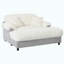 Canapé-lit moderne avec méridienne 65,25 po Cloud-798590690