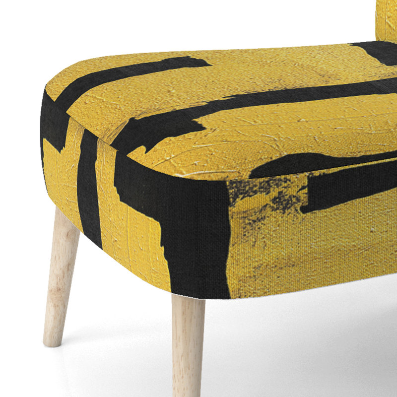Chaise d'appoint rembourrée Glam Dancing Shape I, Purple Velvet