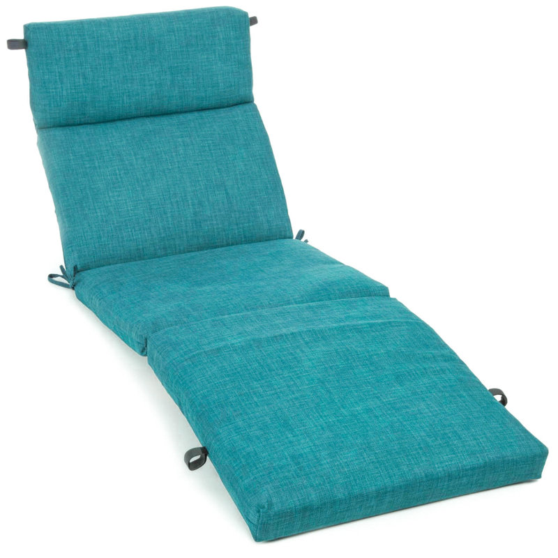 Coussin de siège / de dossier d'intérieur / d'extérieur, Bleu aqua