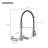 Wall Mounted Bridge Kitchen Faucet With Sprayer-111112320