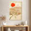 Alvord, soleil rouge, mont Fuji-108452951