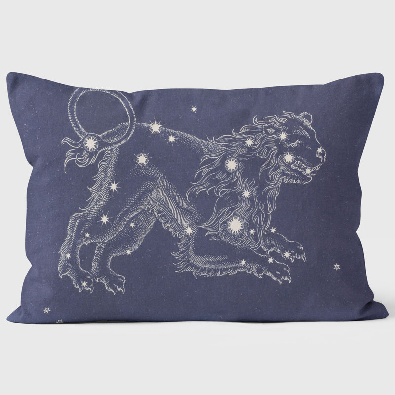 Leo Zodiac Sign - "Starry - Starry Night" Cushion
