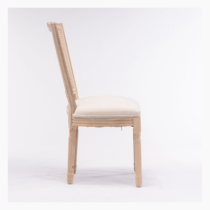 Tabouret en bois massif 29,9 po