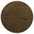 Wai Round Sculptural Wood Coffee Table Brown-956801215