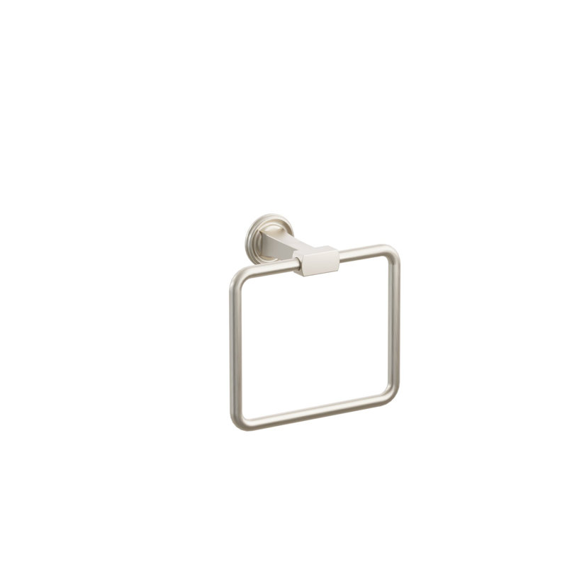 Towel Ring, Satin Nickel