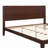 King/Queen Size 100% Bamboo Platform Bed with Metal Support and Wood Slats, No Box Spring Needed-114336172-114336174