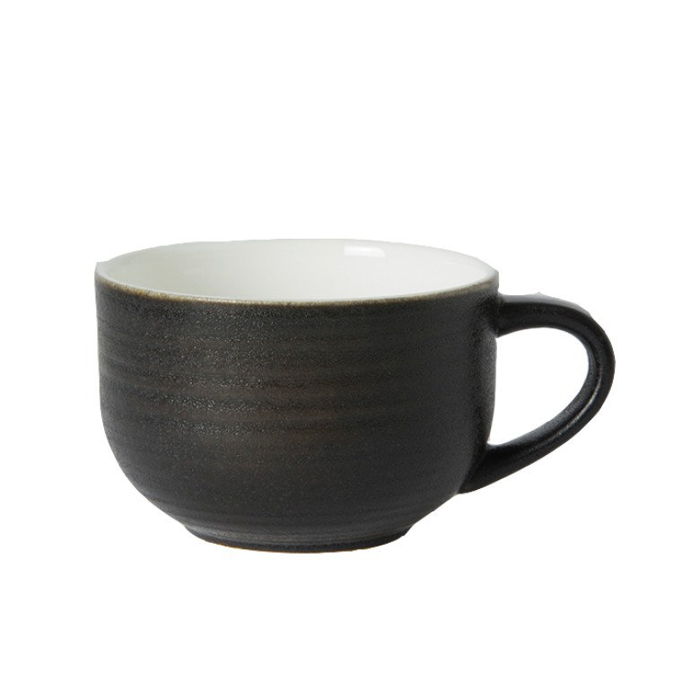 Art Glaze Bone China Espresso Cup, Almost Midnight, 12