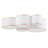 5-Light Cluster Drum Flush Mount Ceiling Light-1803727861