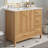 36" Single Bathroom Vanity With Ceramic Top