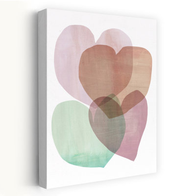 Contemporary Art Abstract Contemporary Ethereal Wall Art by Casa Cartissi - Wrapped Canvas Print
