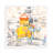 India Elephant Acrylic Square Decorative Tray-136071804