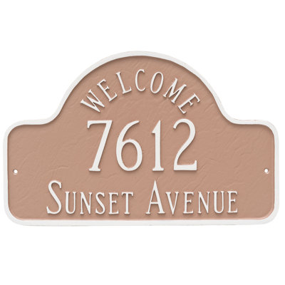 Welcome Arch Wall Plaque