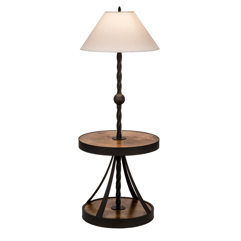 Rustic Lodge Floor Lamp