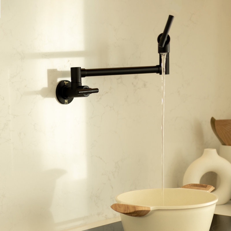 Robinet remplisseur avec accessoires MANNOX, Noir mat