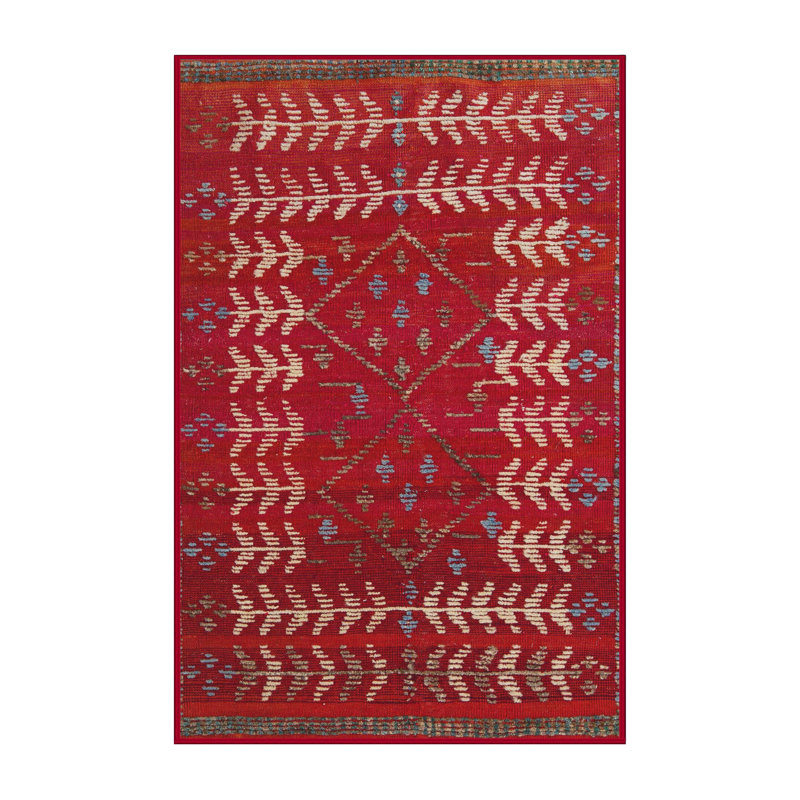 Tapis abstrait moderne 5179, Rectangle 2 pi x 3 pi