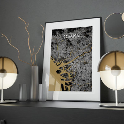 «Osaka City Map», impression de luxe