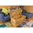 Holcombe Carved Acacia Wood Coffee Table with Storage