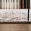Tapis multicolore 9 pi 2 po X 12 6 po, teinture, pour la maison, conception classique, velours doux, 100%,