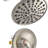 Single Handle 6-Functions Shower Head Set (Valve Included)