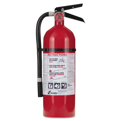 Kidde  Pro Series Fire Extinguishers 4Lb Abc Pro210 Fire Extinguisher 40821005779  4lb abc pro210 fire extinguisher
