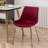 Jesamine Velvet Upholstery Dining Chair-1119799439