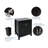 Resto 24.4 " W Freestanding Standard Free Standing Single Double Single Vanity Bathroom Vanity With Top