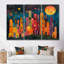 Elina - Ensemble d'impressions murales tours-107188565-107188563