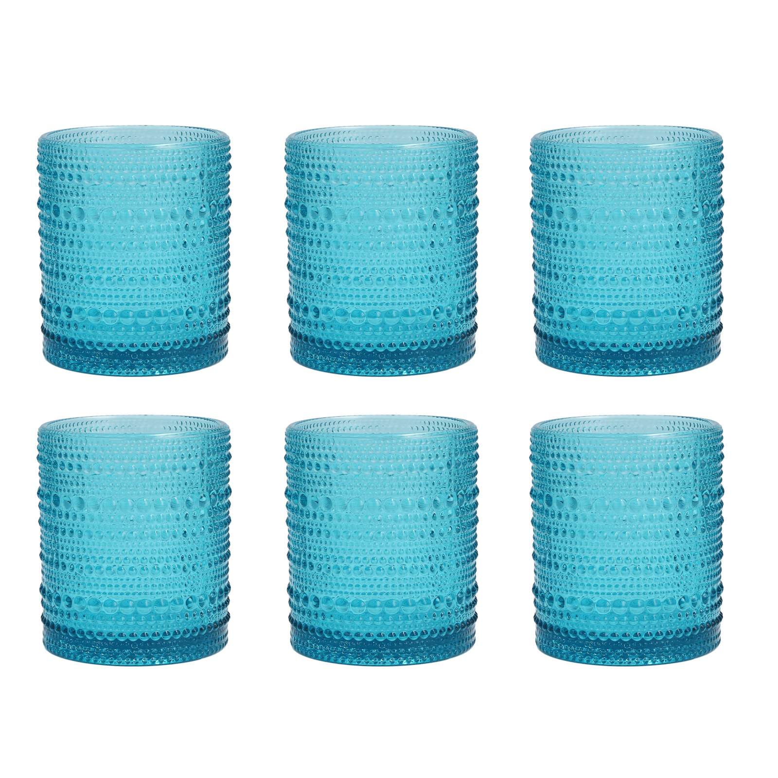Jupiter Drinking Glass, Lagoon Blue, 10 oz.