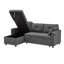 L Shaped Sofa Sleeper & Storage Chaise-1191037944