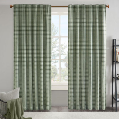 Cabin Grid Curtains