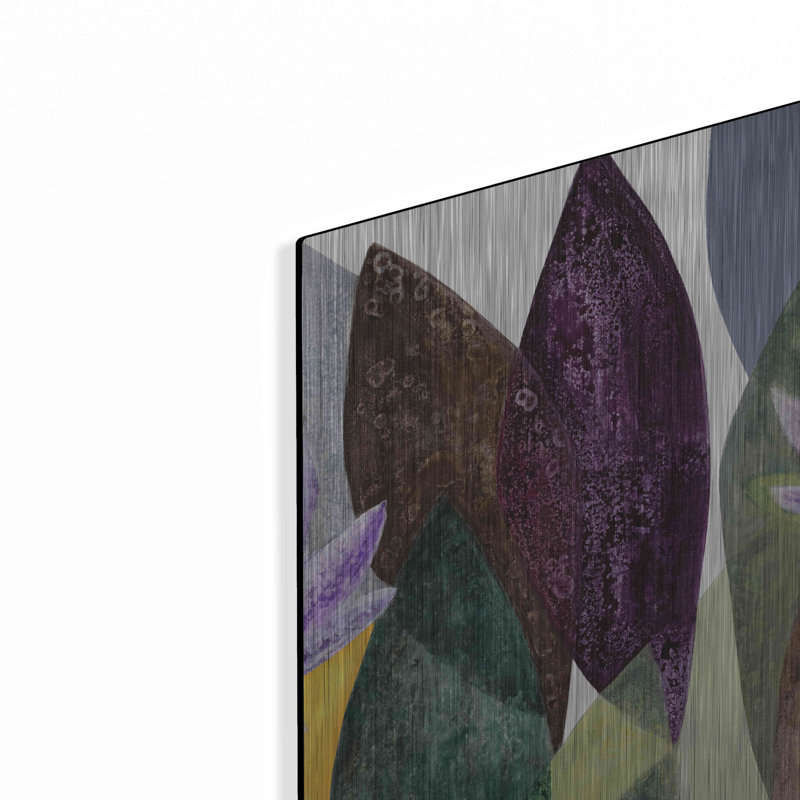 Latitude Run® «Jardin Eterno 3» par Daniela Fedele, art mural en métal, MTL-14051, H 24 po x l 16 po x P 0,2 po