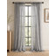 Panneau de rideau simple semi-diaphane avec passe-tringle Belarmino-494805663-494805636