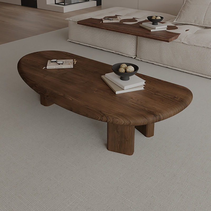Wabi-Sabi Vintage Solid Wood Coffee Table | Wayfair
