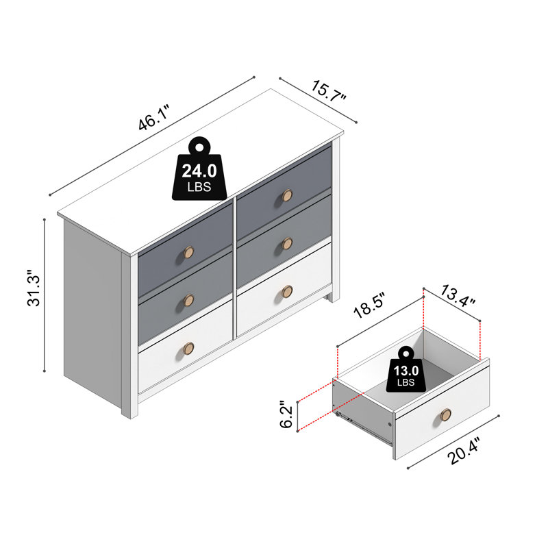 Asro Scandinavian 3 Piece Bedroom Set