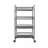 33.46'' H x 17.32'' W Utility Cart with Wheels-49480954