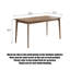 Bureau rectangulaire moderne en bois massif-727136740