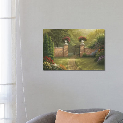 Autumn Bridge II by Michael Marcon - Wrapped Canvas Painting