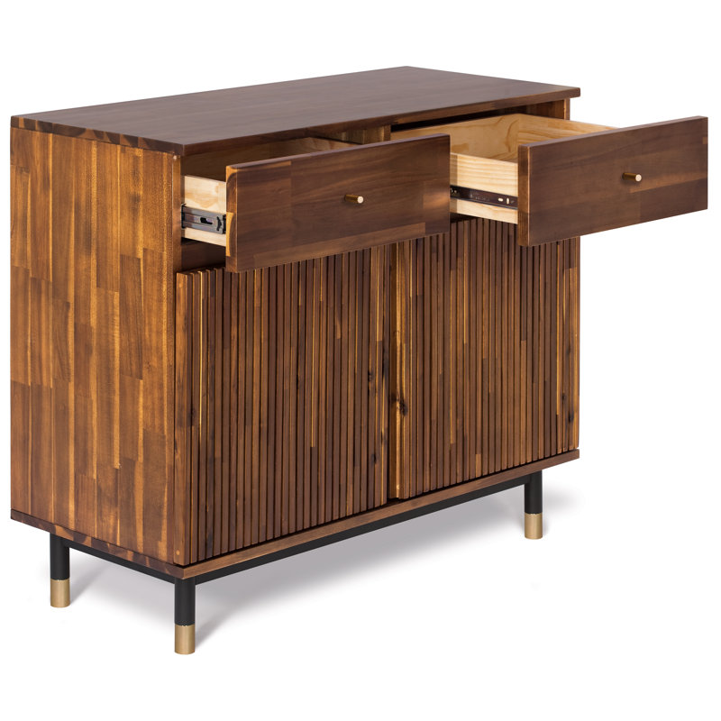 Armoire de rangement Dakota avec tablettes réglables