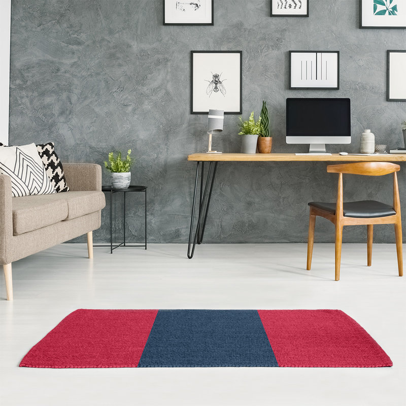 Tapis en poly-rayures de football new england, Rectangle 5 pi x 7 pi