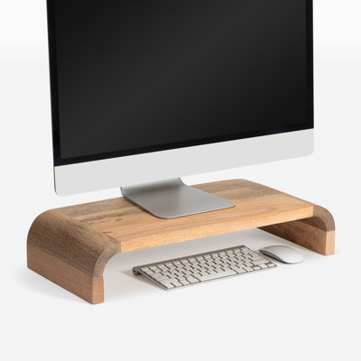 Basnett Solid Wood Monitor Stand