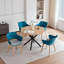 77cm H Cotton Blend Upholstered Armchair-1553533087