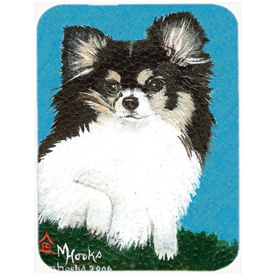 Planche à découper mignonne en verre Winston porter