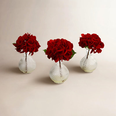 Hydrangea Floral Arrangement in Vase