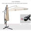 Brynia 265cm Cantilever Parasol