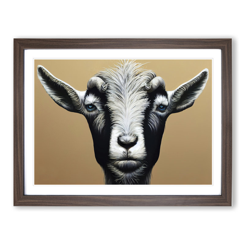 Goat Modern - Framed Print