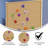 Bright Beginnings Commercial Grade 79 Piece Chain and Gears Accessory Set for Modular STEAM Wall Systems (Not Included)